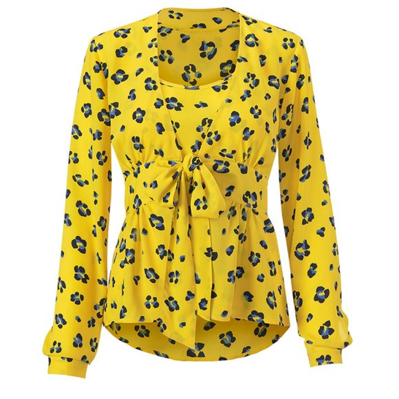 CAbi Tops - Sunny Blouse -Two Piece Set